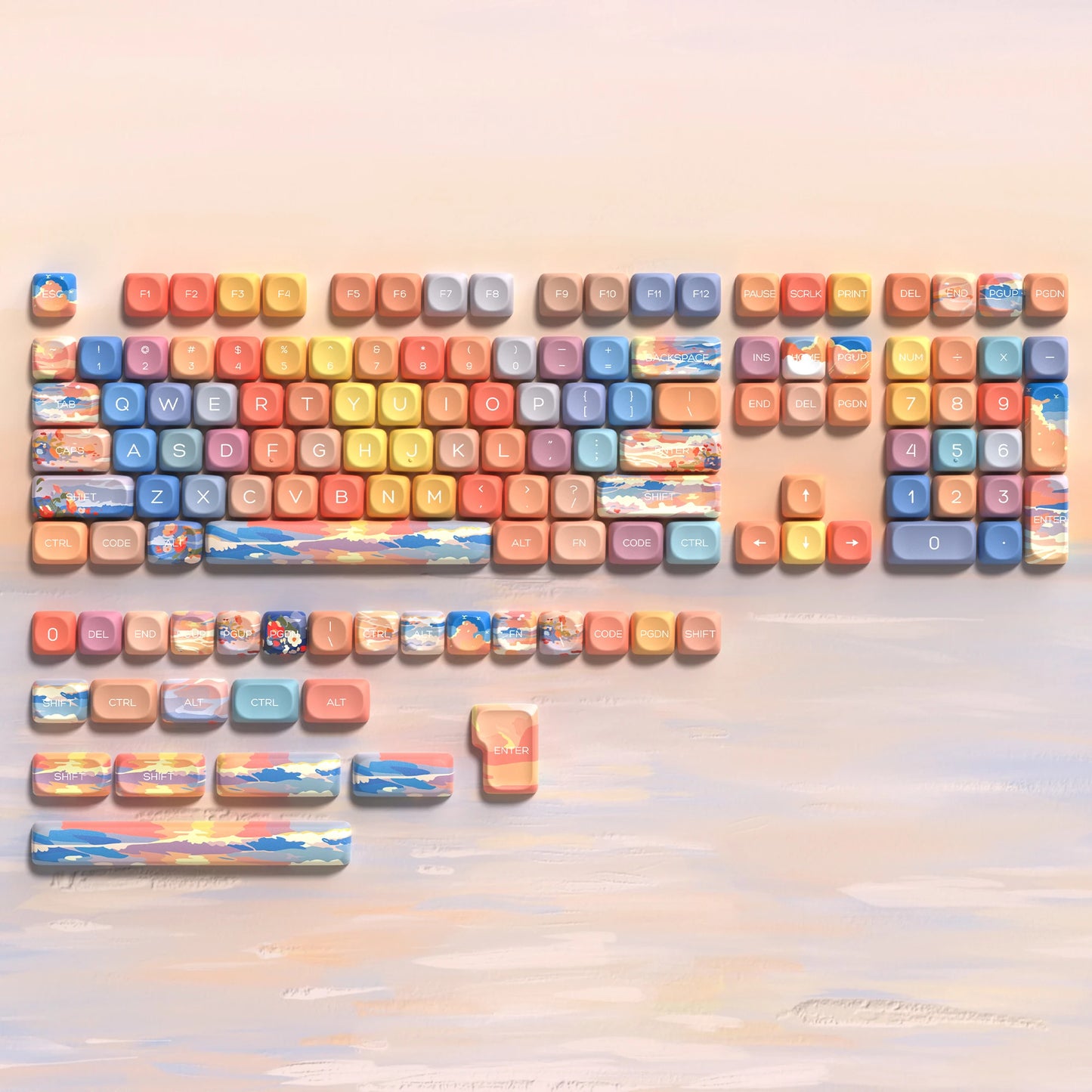 130 Keys Dark Rose MOA Profile PBT Keycaps Dye Sub Customs Key caps for 61/87/104 Cherry MX Switch Gaming Mechanical Keyboard
