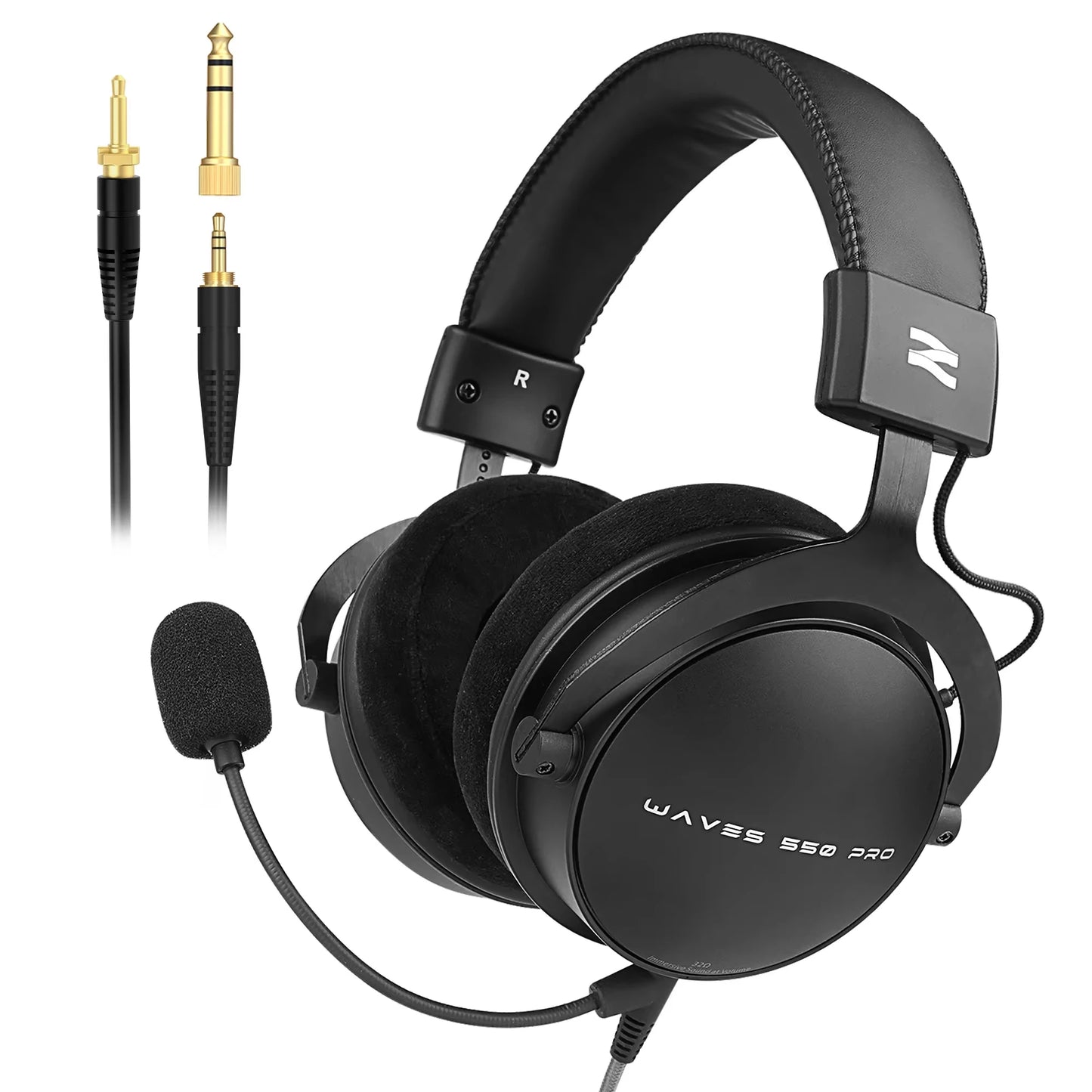 TOP W550X Talomen Over-Ear Headphones Portable Audio and Video Equipment with Detachable Cable Built-in Microphone For Gift